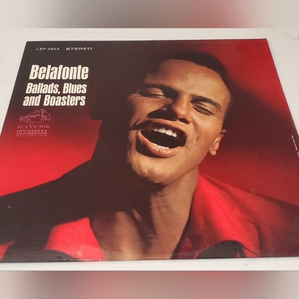 BOGO Harry Belafonte Ballads Blues And Boasters Vinyl Record LP RCA Victor